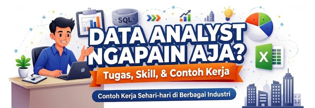 Data Analyst Ngapain Aja? Tugas, Skill, dan Contoh Kerja Sehari-hari